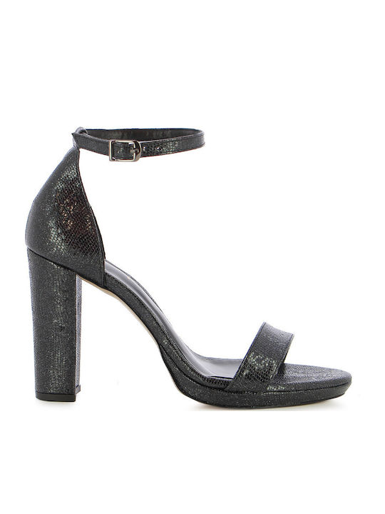 Leather Sandals Black