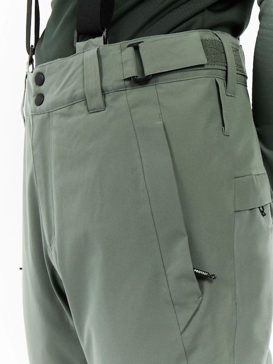 Protest 4718400-556 Men's Trousers for Ski & Snowboard Green
