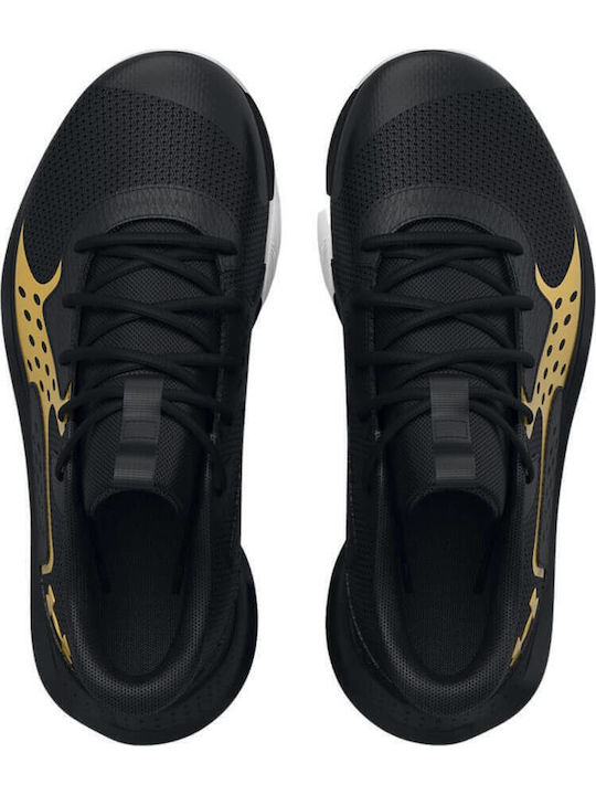 Gs Jet '23 Kids Sports Shoes Basketball with Laces Black