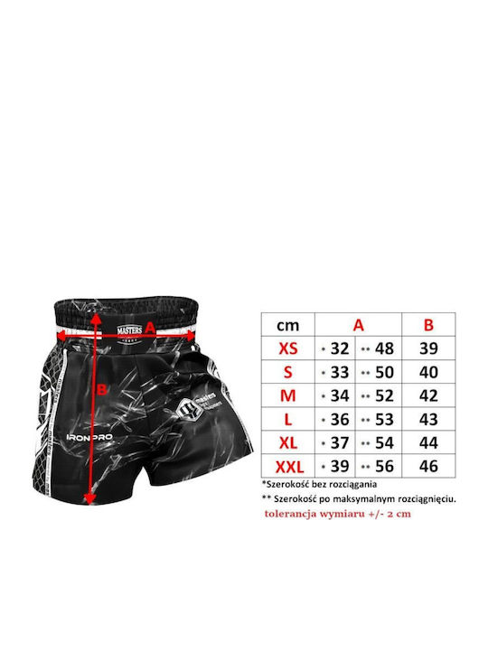 Sport Masters Boxing Shorts Black