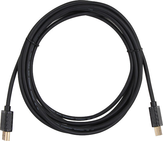 Vcom Cg520a-1m Cable Hdmi M To Hdmi M 1m Black 4k@60hz