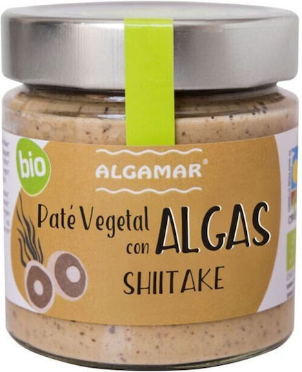 Spreadable Cream Seaweed Organic Shiitake Mushrooms 180g Algamar