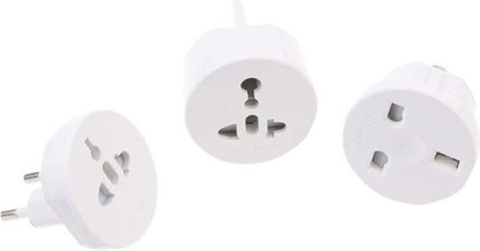 USB Hub 3 Ports USB 2.0 with USB-A Connection White