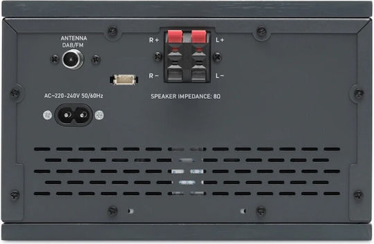 GoGEN Ηχοσύστημα 2.0 MSC472BTDAB 30W με CD Player και Bluetooth Μαύρο