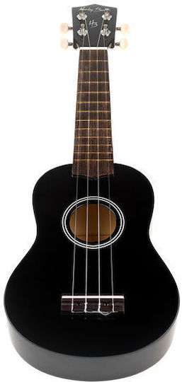 Harley Benton UK-12 Soprano Ukulele Black