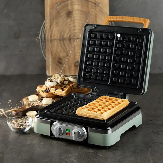 Domo Domo Waffeleisen Für Rechteckige Waffeln 2 Leistung 1520W