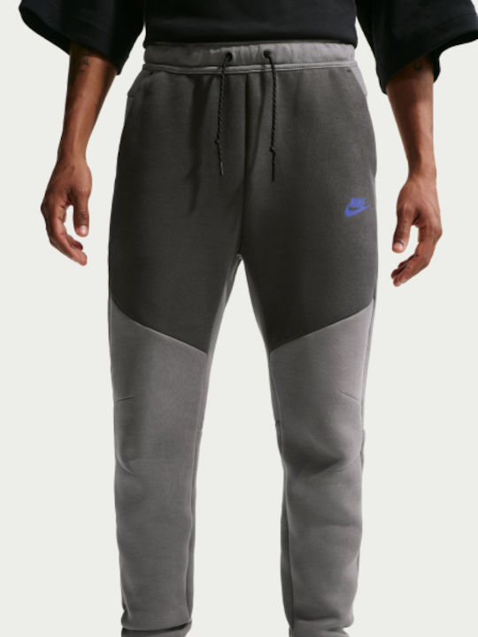 Tech Fleece Sweatpants with Cuffs Gray