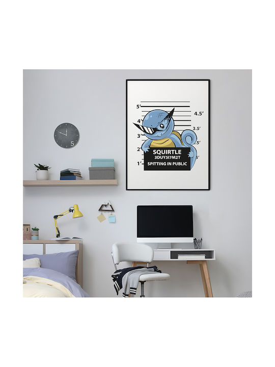 Αφίσα Pokemon | Squirtle Mugshot