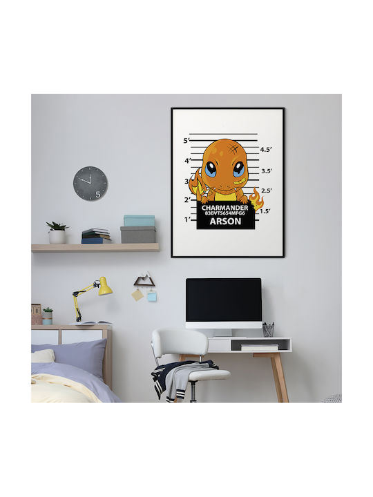 Αφίσα Pokemon | Charmander Mugshot