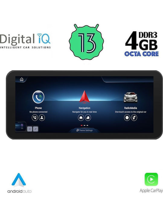 Digital IQ Auto-Audiosystem 2012-2015 (Bluetooth/USB/WiFi/GPS/Apple-Carplay/Android-Auto) mit Touchscreen 10.25"