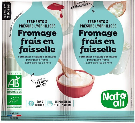 Ferment Sweet Cheese Cottage Cheese Organic 2x 6g Nat-ali