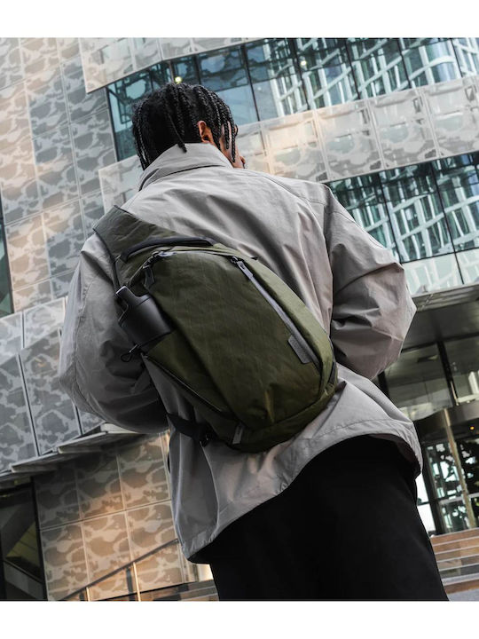 Herrentasche Schulter / Crossbody Grün
