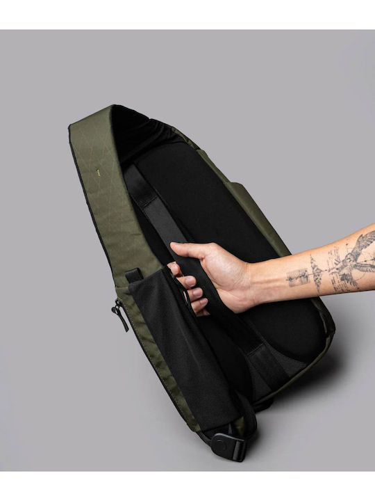 Herrentasche Schulter / Crossbody Grün