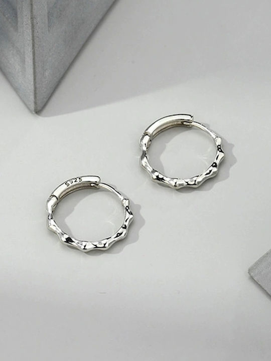 Einzelner Ohrring aus Silber
