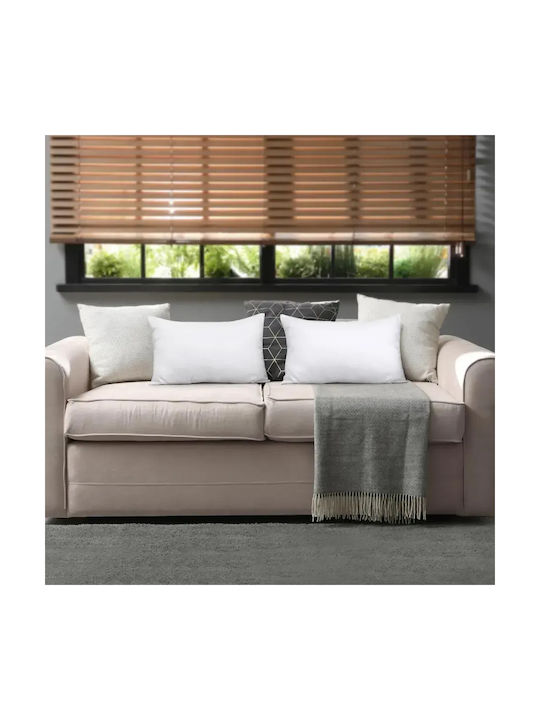 Utopia Γέμισμα Μαξιλαριών από 100% Βαμβάκι White 50x50εκ.