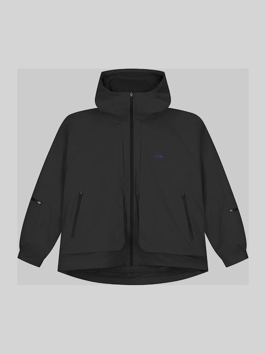 3 in 1 Winter Jacke Wasserdicht Schwarz