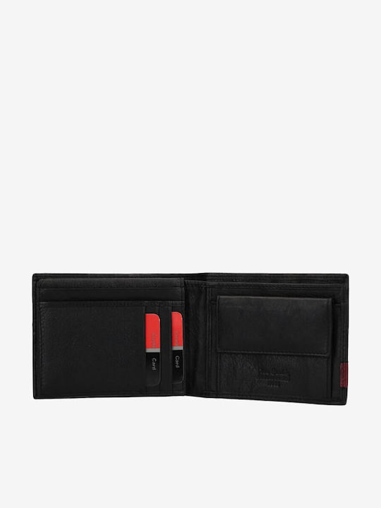 Leather Men's Wallet Classic with RFID Black