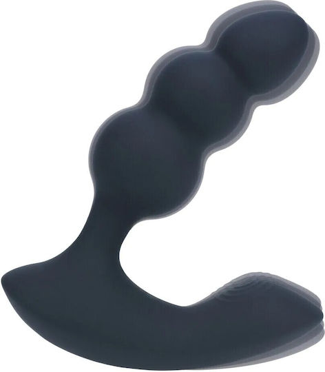 Shots Vibrator Anal Cu Funcție Fără Fir Negru