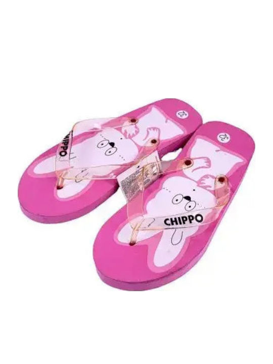 Παιδικές Σαγιονάρες Flip Flops Ροζ