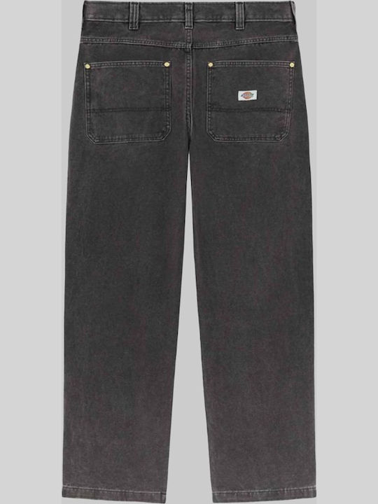 Double Knee Trousers Cargo Black
