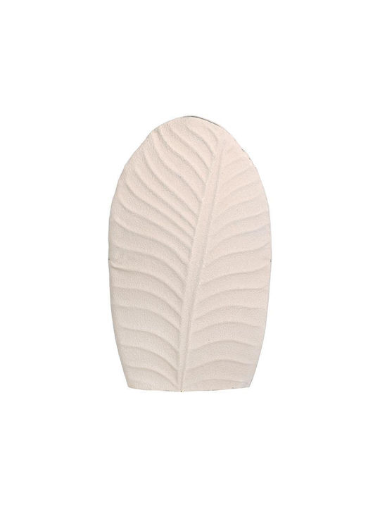 Fylliana Διακοσμητικό Βάζο Metallisch Fl6105 Beige 18x10x30cm 1Stück