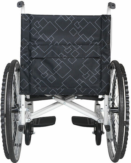 Maidesite Rollstuhl Klappbar Gray