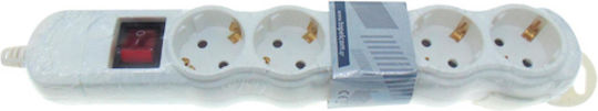 Power Strip with Surge Protection 5 Positions 5pcs