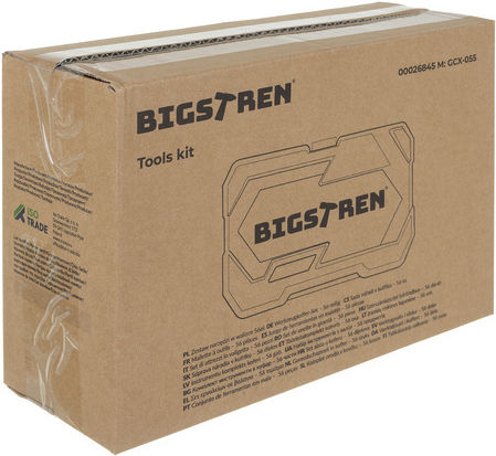 Bigstren Set de chei tubulare și clichet 1\4" 56buc