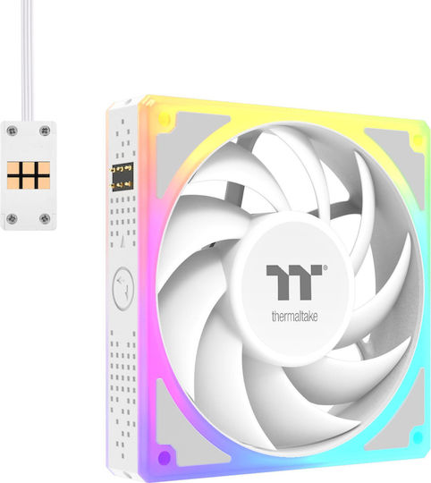 Thermaltake MAGCurve 360 Ultra Water Cooling System AIO CPU with 3 Fans 120mm and ARGB Lighting White