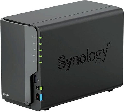Synology DiskStation DS225+ NAS Кула 24ТБ HDD/SSD и 2 Ethernet порта