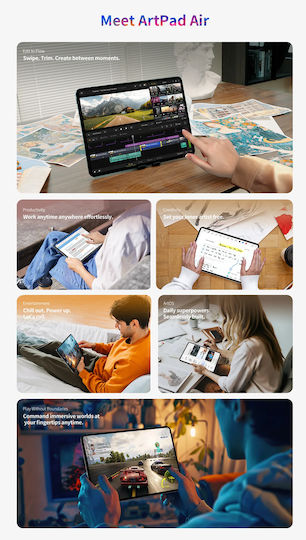 Teclast ArtPad Air 4G 11" Tablet (8GB/128GB) Γκρι