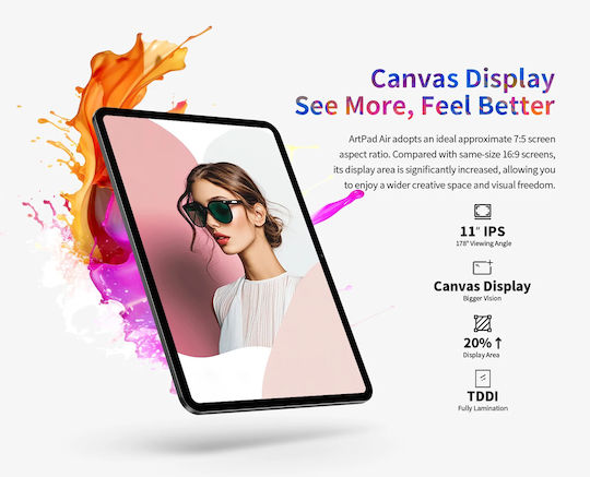 Teclast ArtPad Air 4G 11" Tablet (8GB/128GB) Γκρι