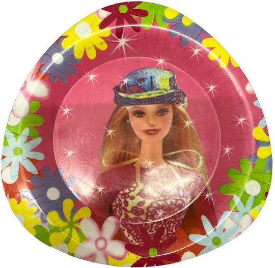 Barbie Плоча за Парти 3 Бройки