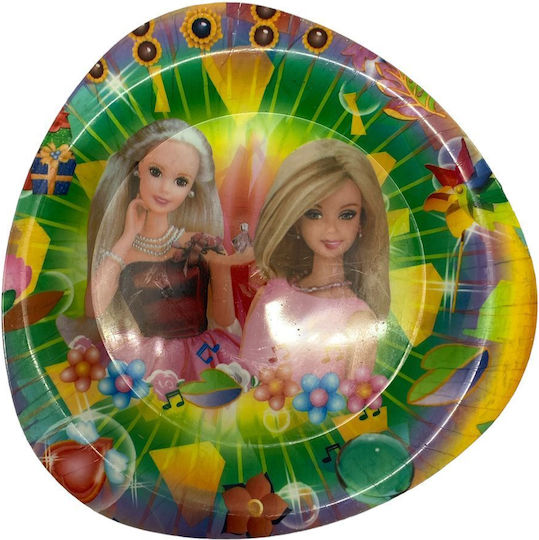 Barbie Плоча за Парти 3 Бройки