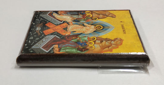 Christening Favor with Religious Icon made of Wood 50pcs