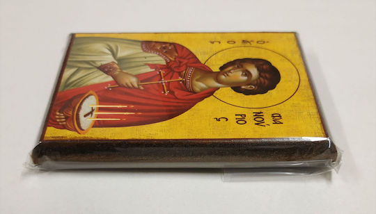 Christening Favor with Religious Icon made of Wood 50pcs