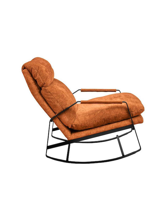 Marlow Rocking Armchair Orange 100x67x92cm