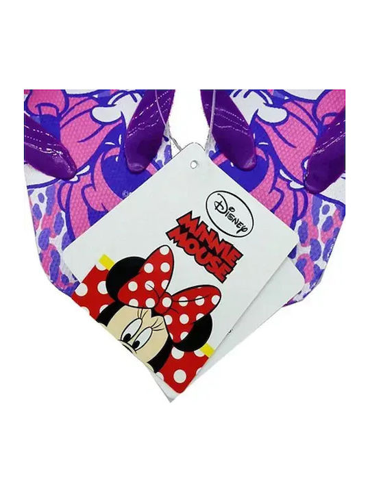 Παιδικές Σαγιονάρες Flip Flops Minnie Μωβ Minnie Mouse