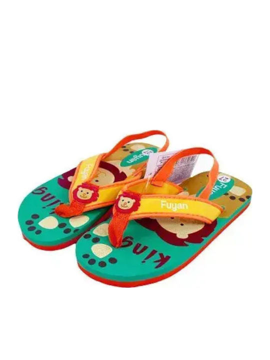 Παιδικές Σαγιονάρες Flip Flops Πράσινες