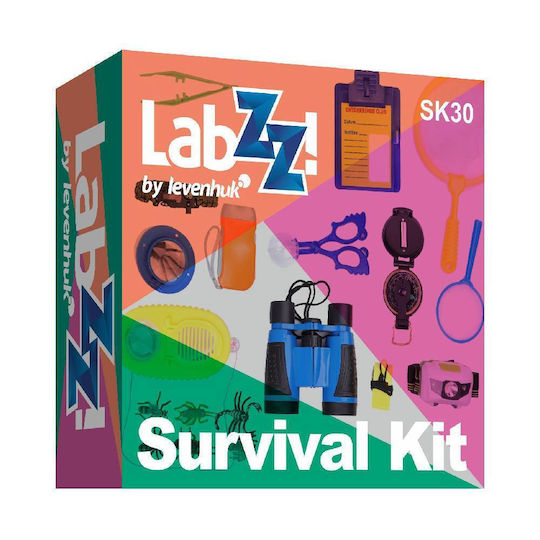 Levenhuk Labzz Kit de Supraviețuire cu Cuțit Busolă Fluier și Lanternă