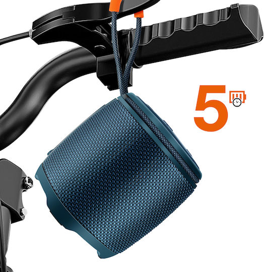 LinQ PK6828 Ηχείο Bluetooth με Διάρκεια Μπαταρίας έως 5 ώρες Μπλε