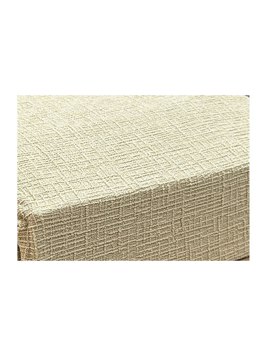 Linea Home Elastic Cover for Two Seater Sofa Gold 1pcs LH2020840
