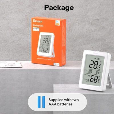 Sonoff Temperature Humidity Sensor Battery ZigBee USB