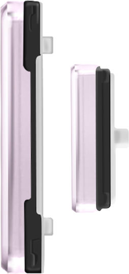Clappio Power Volume Ersatzschlüssel für Mobiltelefone Galaxy S23 Galaxy S23 Plus Lavendel