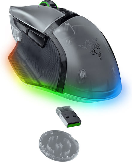 Razer Basilisk V3 Pro 35K Phantom White Edition Wireless RGB Gaming Mouse 35000 DPI Gray