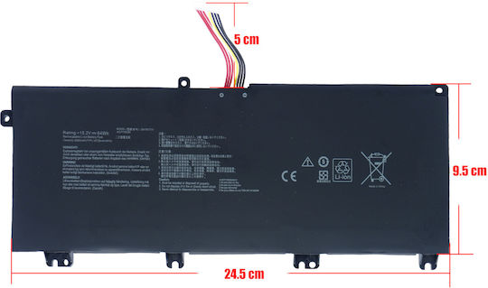 Συμβατή Μπαταρία για Asus ROG Asus ROG Strix GL703V