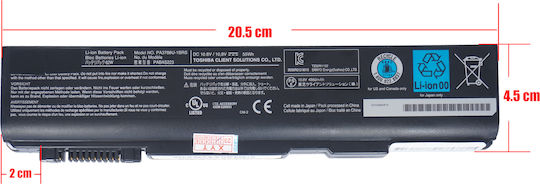 Kompatible Laptop-Batterie für Toshiba Satellit TOSHIBA Satellit B551/C