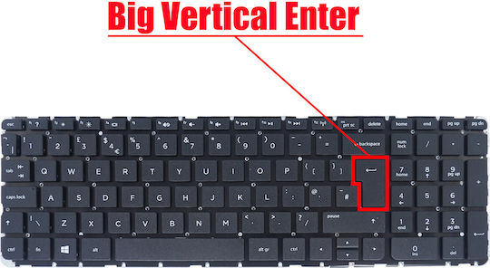 Laptop Keyboard Hp Pavilion 15-e 15e 15-n 250 G3 250 G2, 250 G3, 255 G2, 255 G3, 256 G2, 256 G3 708168-001 Aer65u00210414qb 9z.n9hsc.60l Nsk-cn6scuk Keyboard Uk Version Black Keyboard No Frame Code.40033uknoframe