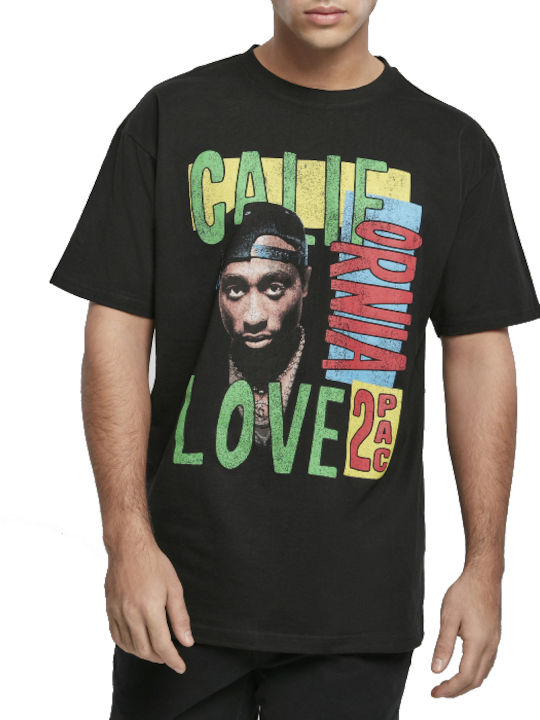 California Love Retro T-shirt Μαύρο