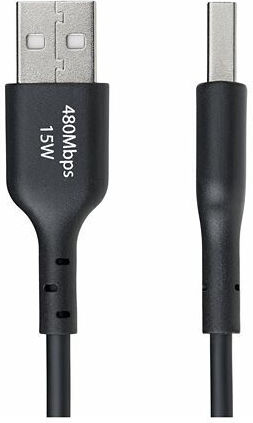 StarTech USB 2.0 Cable USB-C male - USB-A Μαύρο 2m USB2AC2MNC